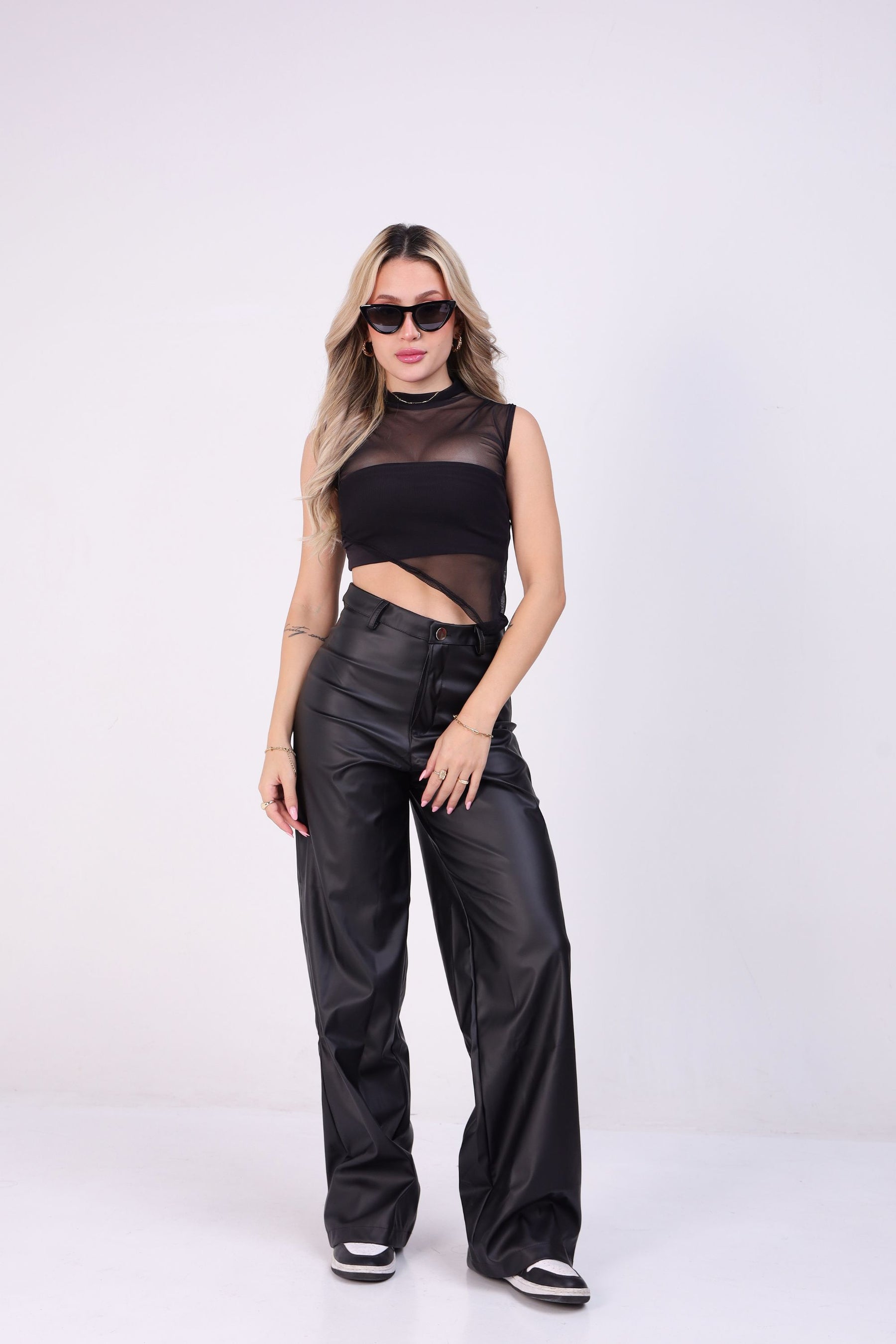 CROPPED TULE PEROLA