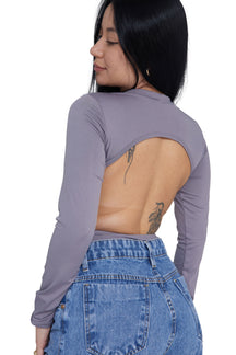 BODY COSTAS ABERTA MANGA LONGA