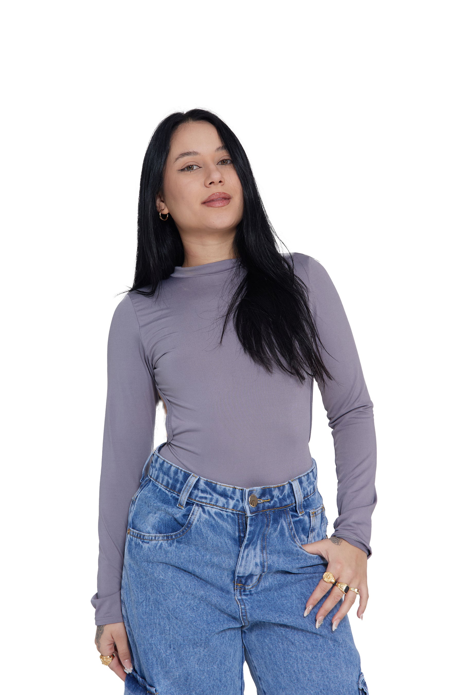 BODY COSTAS ABERTA MANGA LONGA