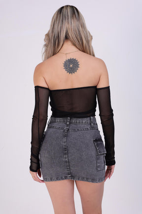 CROPPED TULE LILY