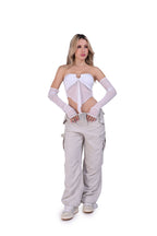 CROPPED TULE LILY