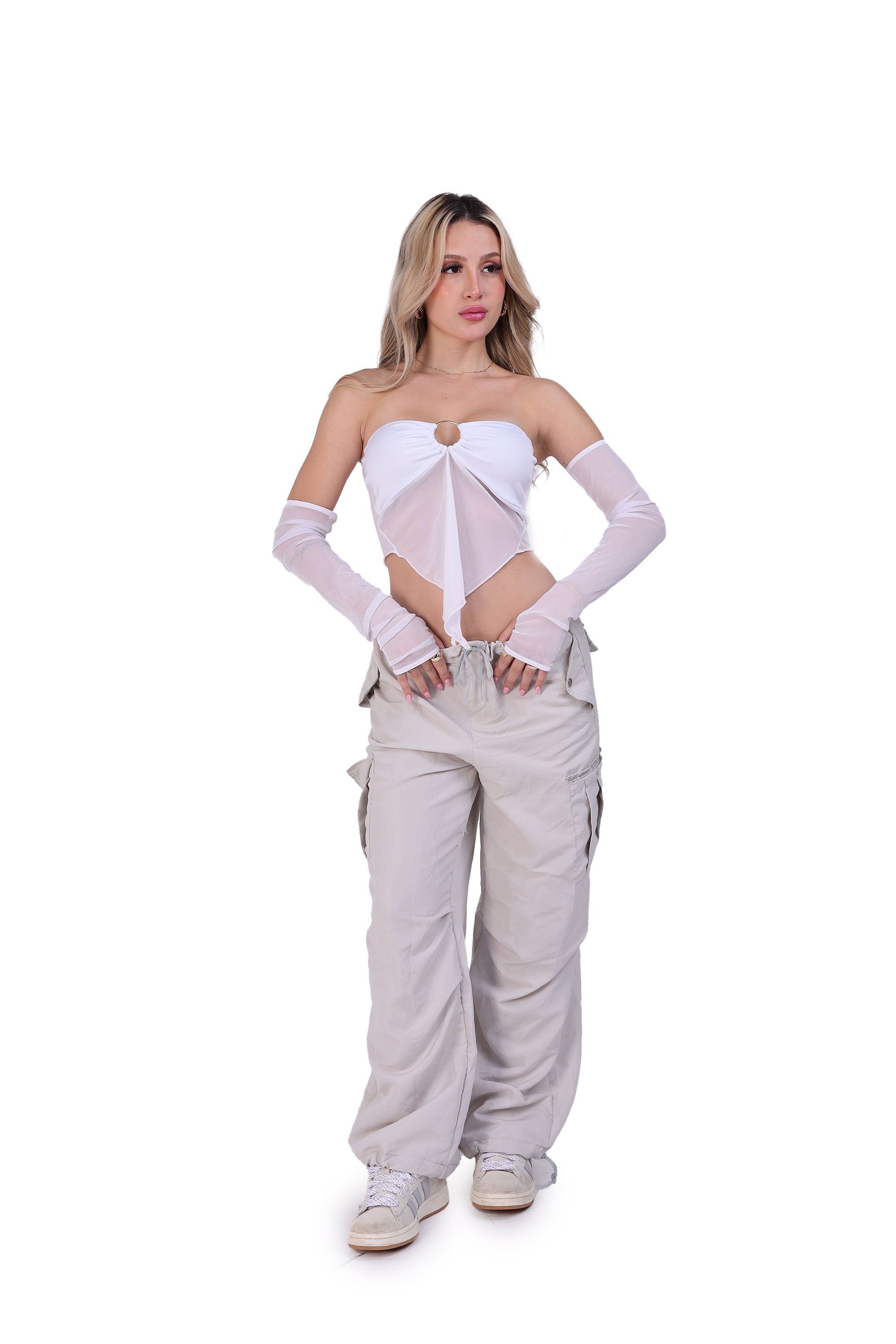 CROPPED TULE LILY
