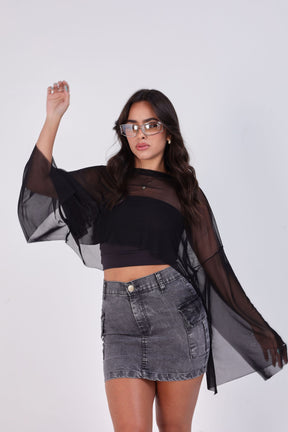 CROPPED TULE ECLIPSE