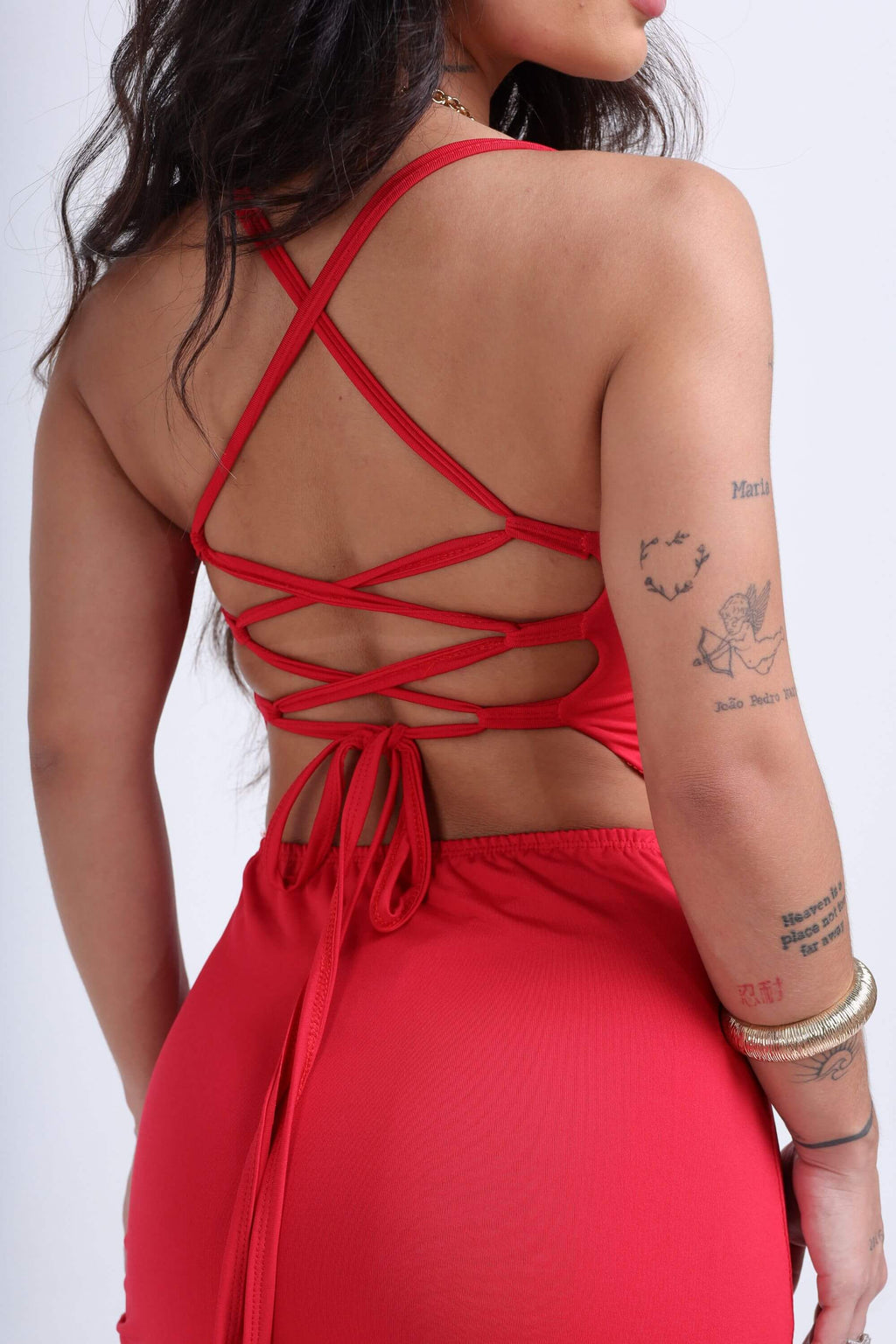 VESTIDO AMARRAÇÃO NAS COSTAS