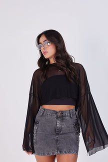 CROPPED TULE ECLIPSE