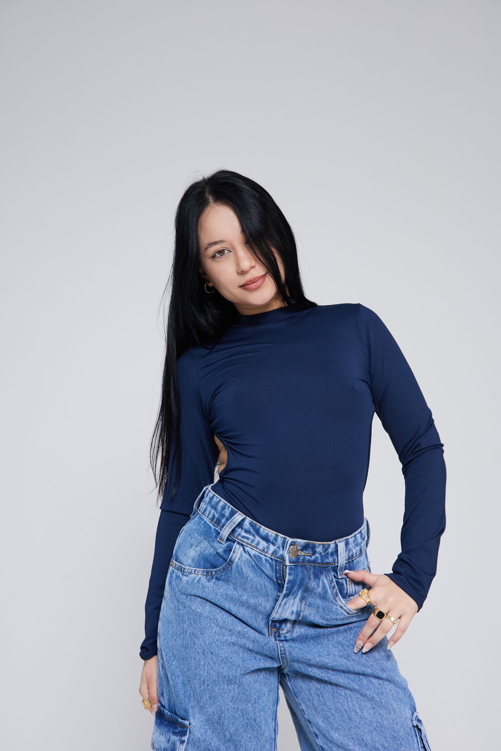 BODY COSTAS ABERTA MANGA LONGA