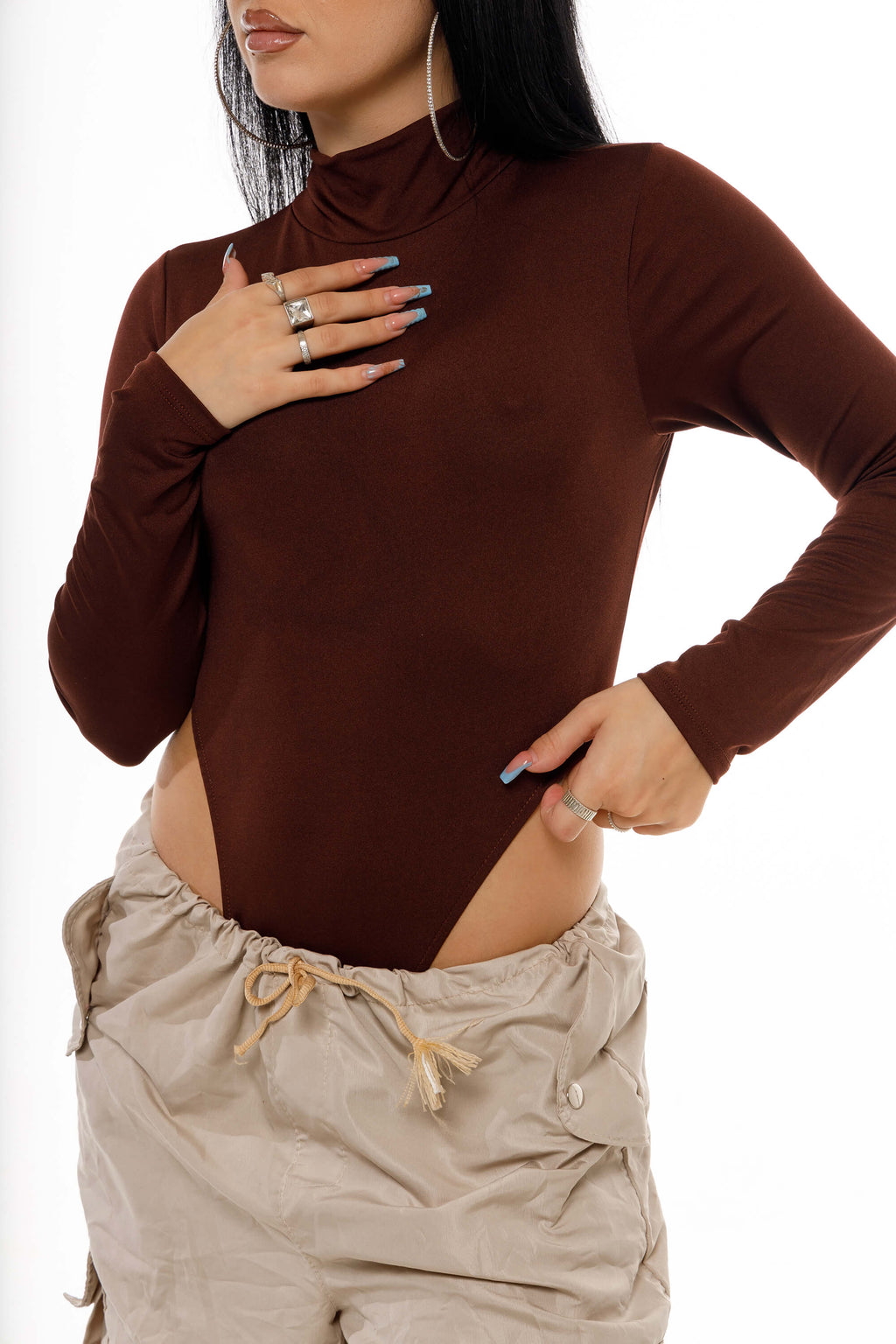 BODY CAVADO MANGA LONGA